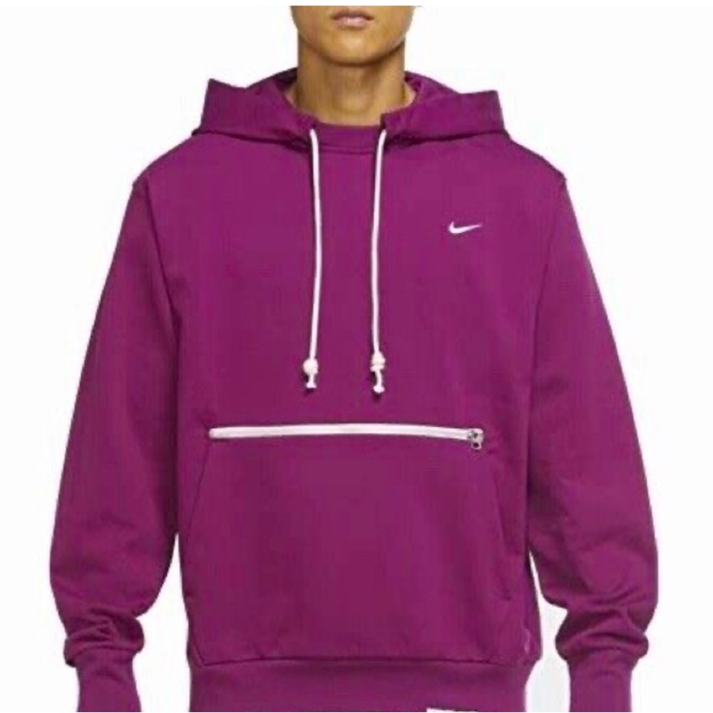 Nike Magenta Standard Issue Basketball Hoodie Zip nwot  streetwear athleisure
